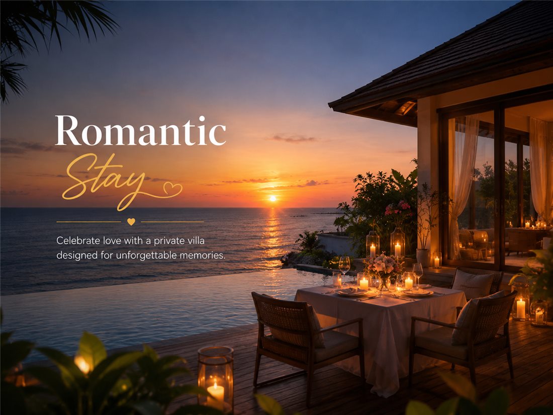 Pengalaman menginap romantis