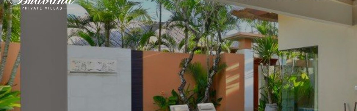 Tangkapan layar situs resmi Bhavana Private Villas